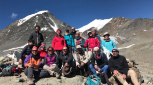 participants au treck du Zanskar en 2017